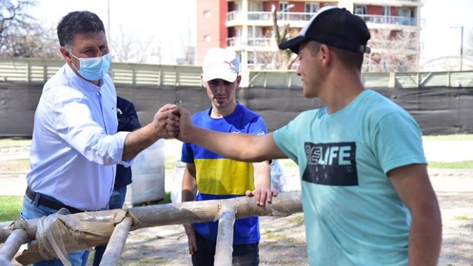 El Parque Pereira tendrá foodtrucks, y avanzan en el sector de juegos