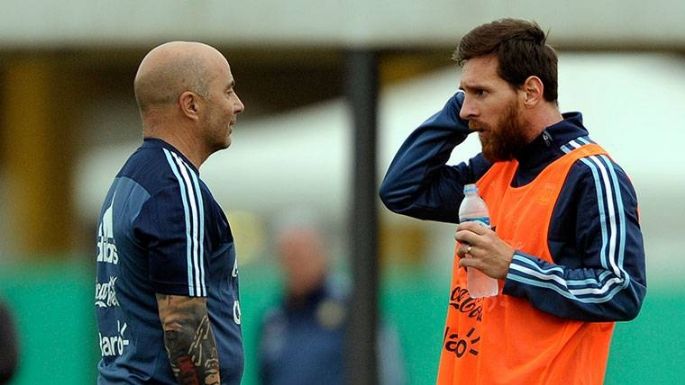Messi, en su primer clásico, se reencuentra con Sampaoli