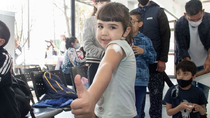 El 18% de los niños de 3 a 11 años ya fue vacunado contra la COVID-19