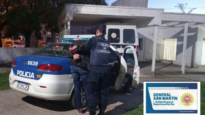 Rompió la ventana de una casa y robó una notebook, pero terminó detenido