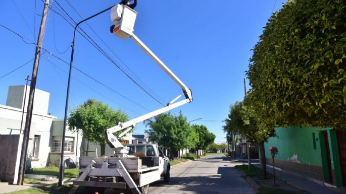 Comenzó el recambio de luminarias a tecnología led