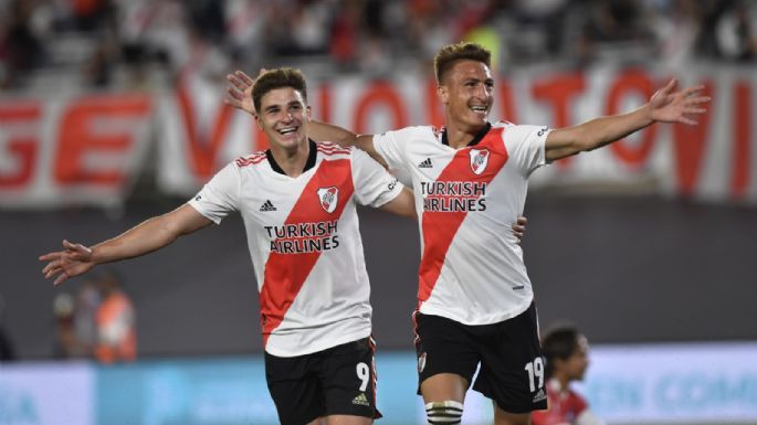 River goleó a Argentinos 3 a 0