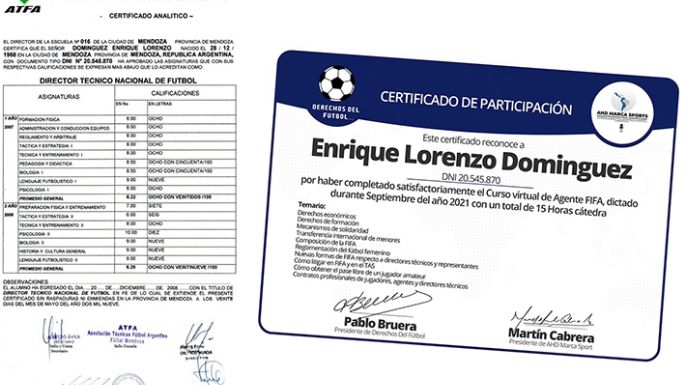 Domínguez desliga a Aciar y admite que los jugadores tenían que entregar 110 mil pesos