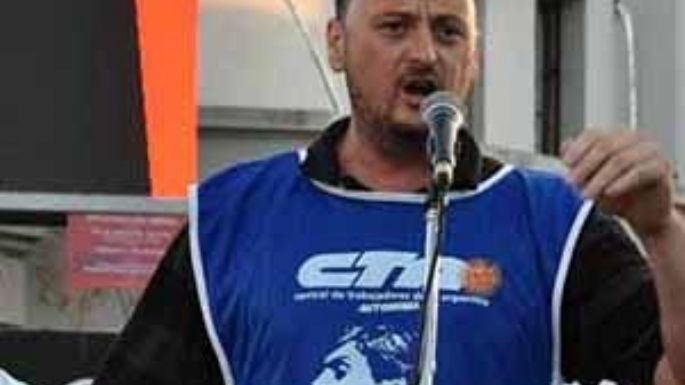 Marcha de la CTA-A  con representación local