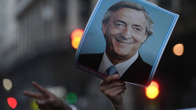 Un recordatorio al expresidente Kirchner