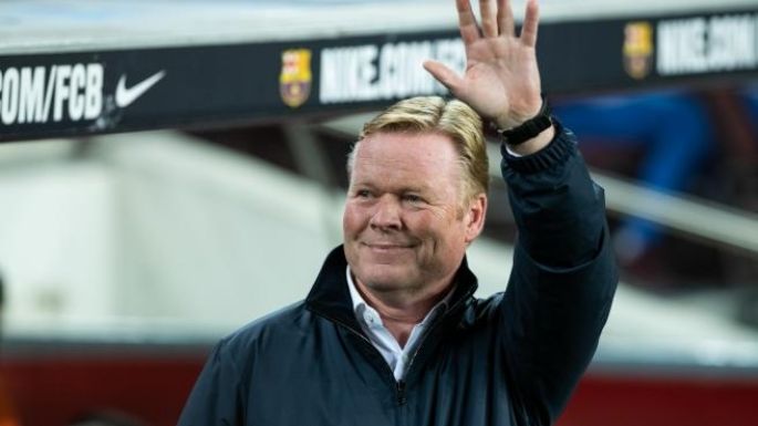El Barcelona despidió al DT Ronald Koeman
