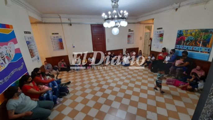 Sentada de vecinos dentro del municipio