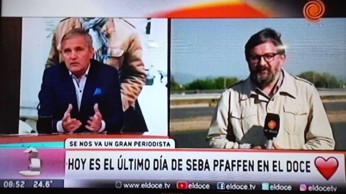 Sorpresa en el periodismo de Córdoba tras la salida de Pfaffen de Canal 12