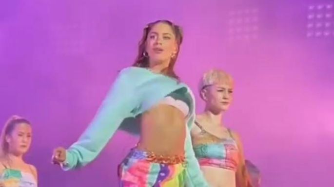La villamariense Valu Toranzo debutó como bailarina de Tini Stoessel