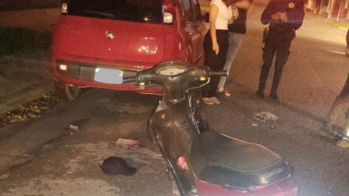 Un joven alcoholizado chocó un auto estacionado y amenazó al dueño del vehículo