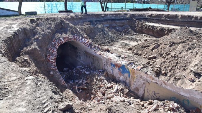 Están en marcha los trabajos para la refuncionalización del túnel Hermanos Secco
