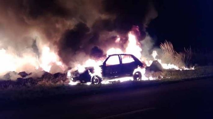 Cuatrocientos bomberos en combate