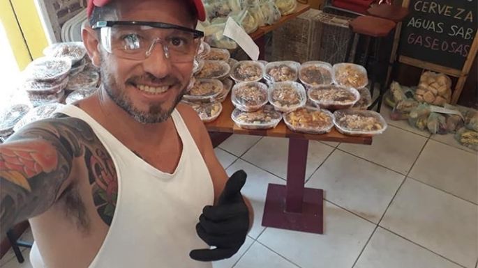 Organizan pollada solidaria