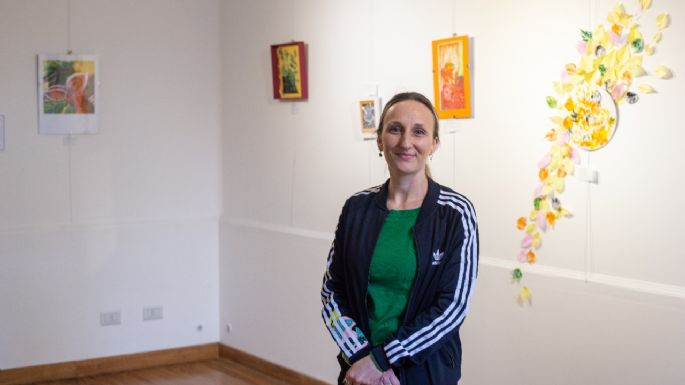 Se inauguró la muestra de grabados de Melisa Ghibaudo en la Usina