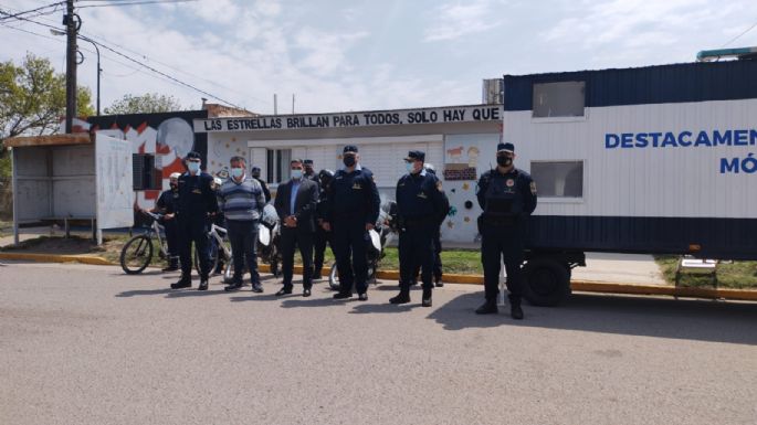 Comenzó a funcionar el destacamento móvil en barrio San Nicolás