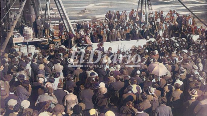 Inicio de la obra y la apertura del puente Juan Bautista Alberdi