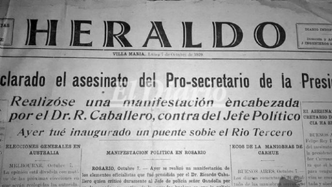Inicio de la obra y la apertura del puente Juan Bautista Alberdi