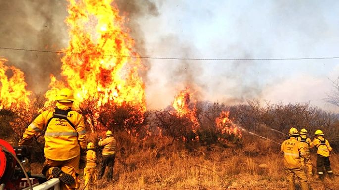 Condenaron a un hombre por iniciar incendio en Ischilín e irá detenido
