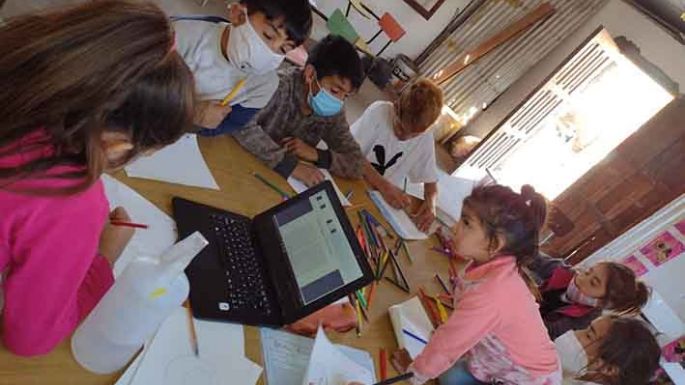 La Feria de los Derechos de la Infancia llegó a los Núcleos Barriales