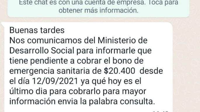 Fuentes oficiales del municipio de Villa Nueva advierten sobre estafas