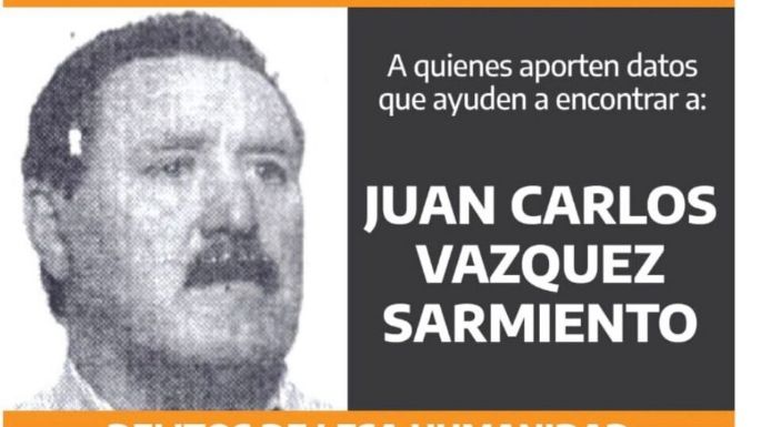 Fue detenido el al apropiador del nieto 102, Juan Carlos Vázquez Sarmiento