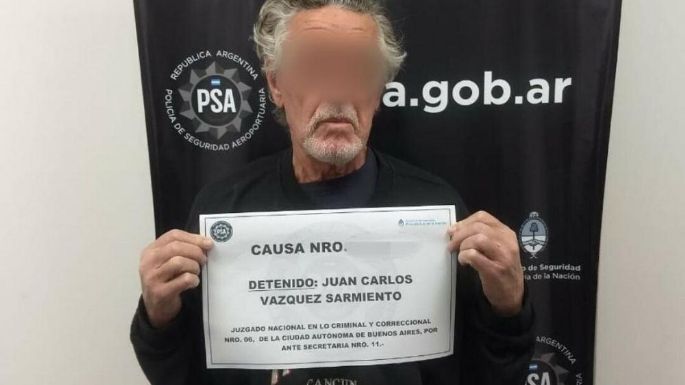 Fue detenido el al apropiador del nieto 102, Juan Carlos Vázquez Sarmiento