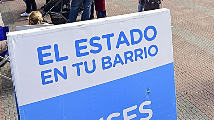 Continúa el Programa “Nación en tu barrio”