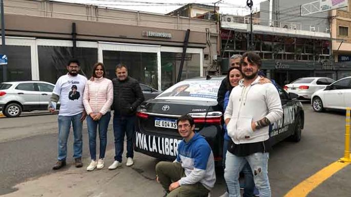 Caravana de La Libertad Avanza