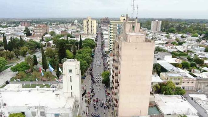 Los vecinos celebraron el cumple