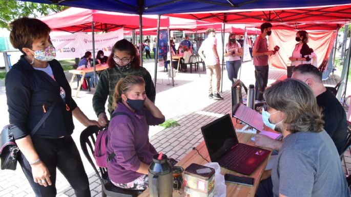 Se instaló el operativo interministerial en el Parque de la Vida