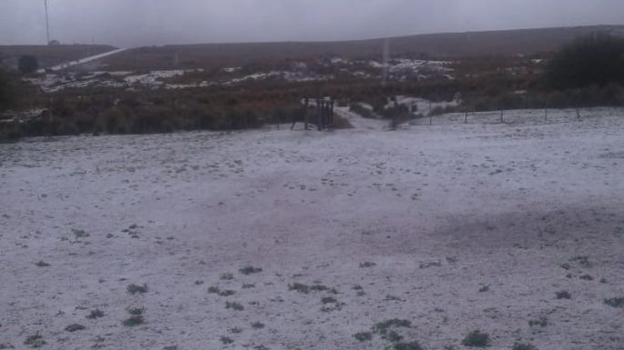 Granizo y despiste en las Altas Cumbres
