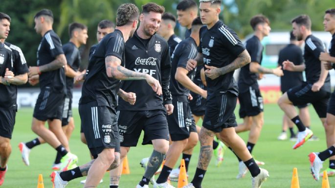 Messi  busca jugar ante los uruguayos