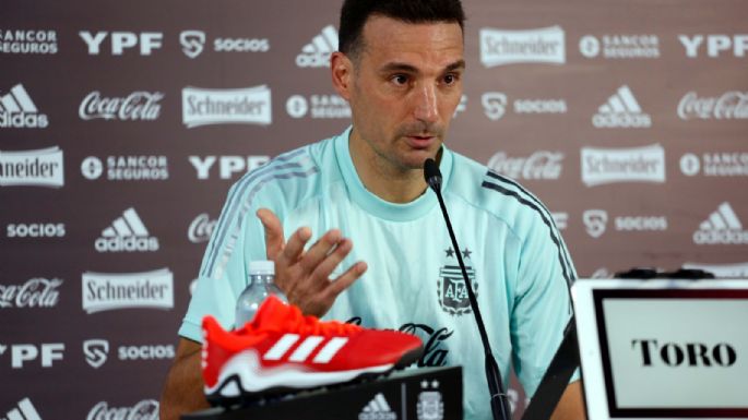 Scaloni: "Messi está bien y, si sigue así, va a jugar"