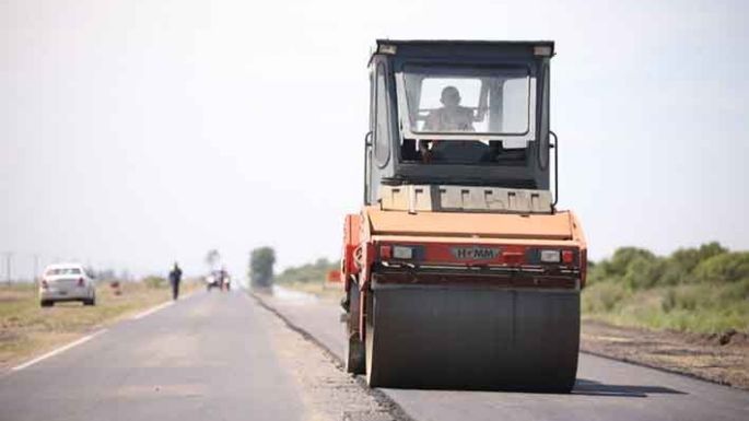 Avanzan trabajos en la ruta 13