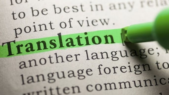 Reconocieron las tareas de Traducción de Inglés