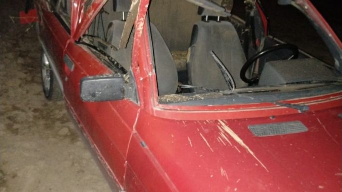 Un auto volcó en ruta 10, entre Oliva y Pampayasta