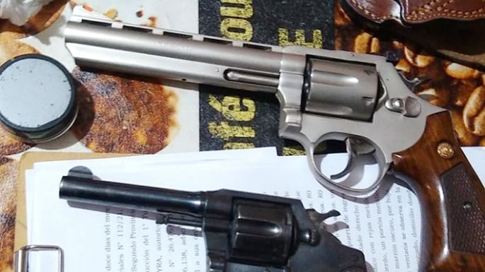 Incautaron armas y marihuana en Pozo del Molle: un detenido