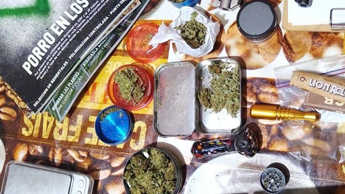 Incautaron armas y marihuana en Pozo del Molle: un detenido