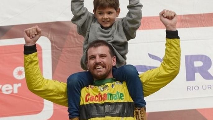 Josito Di Palma festejó en el autódromo de Toay
