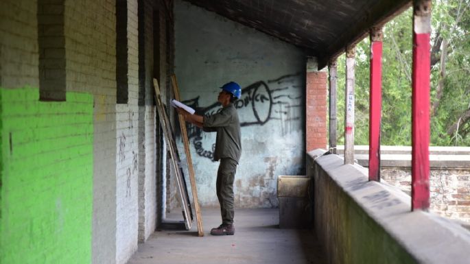 Comenzó la refuncionalización del exedificio de Vías y Obras Gabín