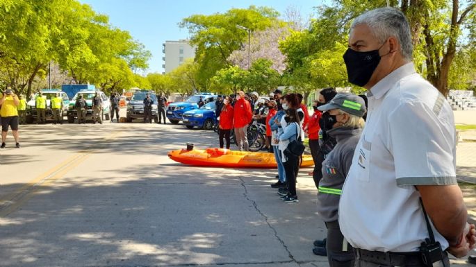 Lanzaron el "Operativo Verano" con distintas fuerzas de seguridad junto a bomberos y guardavidas