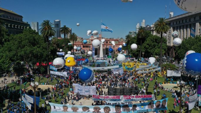 El PJ emitió un comunicado de unidad y apoyo al Gobierno