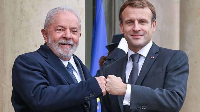 Lula y Macron hablaron en París del "preocupante" aumento del hambre