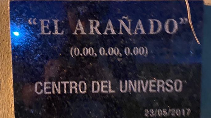 El Arañado: harán una fiesta en el autodenominado "Centro del Universo"