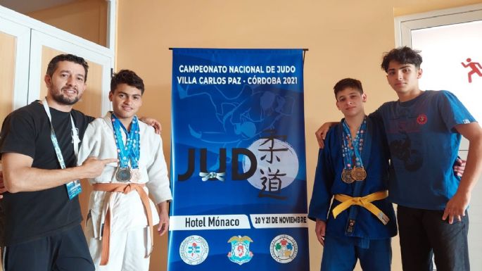 Deportistas locales alcanzaron primer y segundo puestos en el Torneo Nacional de Judo