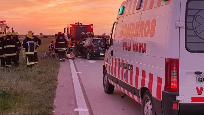 Accidente en la Autopista dejó tres personas heridas