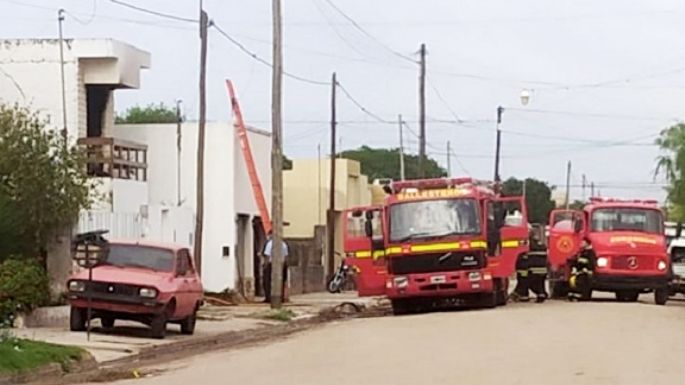 Perdió la vida una vecina al incendiarse una vivienda