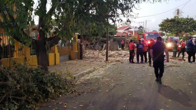 Confirman que el hombre al que le explotó su casa murió de un tiro en la boca