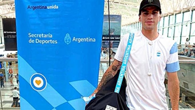 Joel  De Castro sale a pista