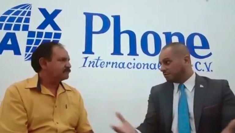 Carlos Ortega y Leandro Cositorto, durante la entrevista realizada en México